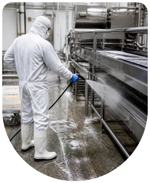 Профессиональная дезинфекция пищевого производства в Сорочинске